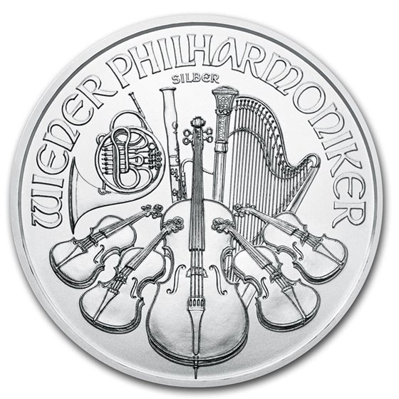 2020 Austria 1 oz Silver Philharmonic BU 2020 Austria 1 oz Silver Philharmonic BU